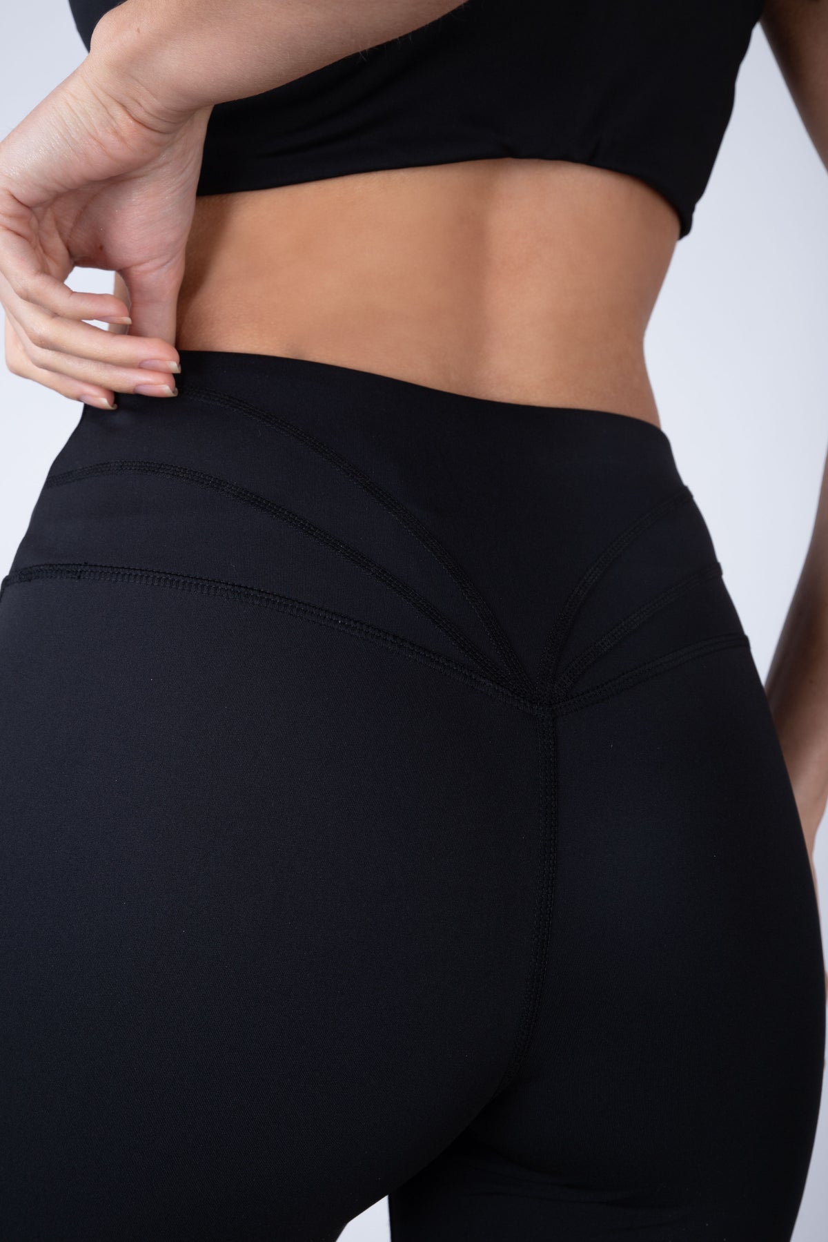 Legging Biker Speak Negro