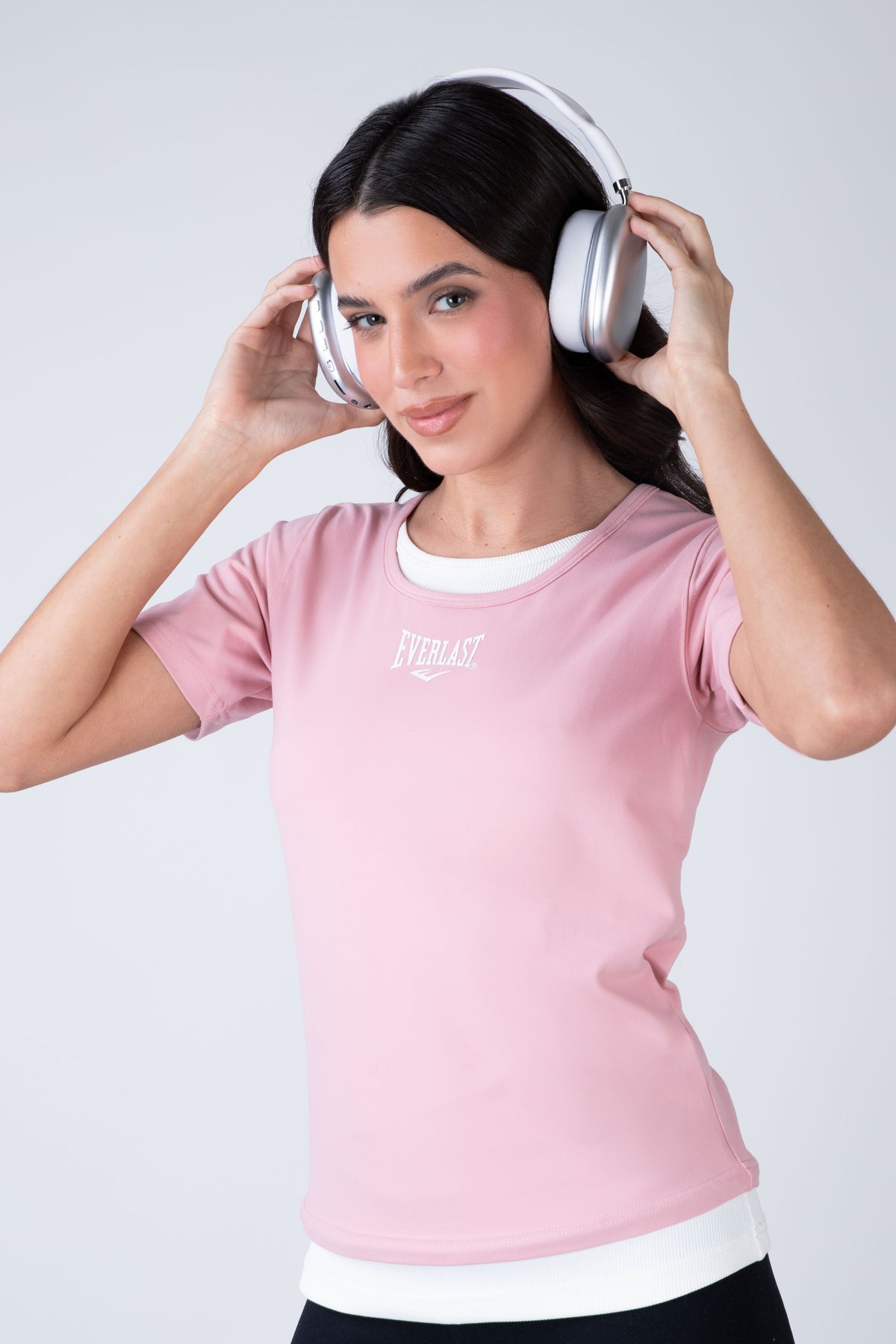 Polera Manga Corta Motion Rosado