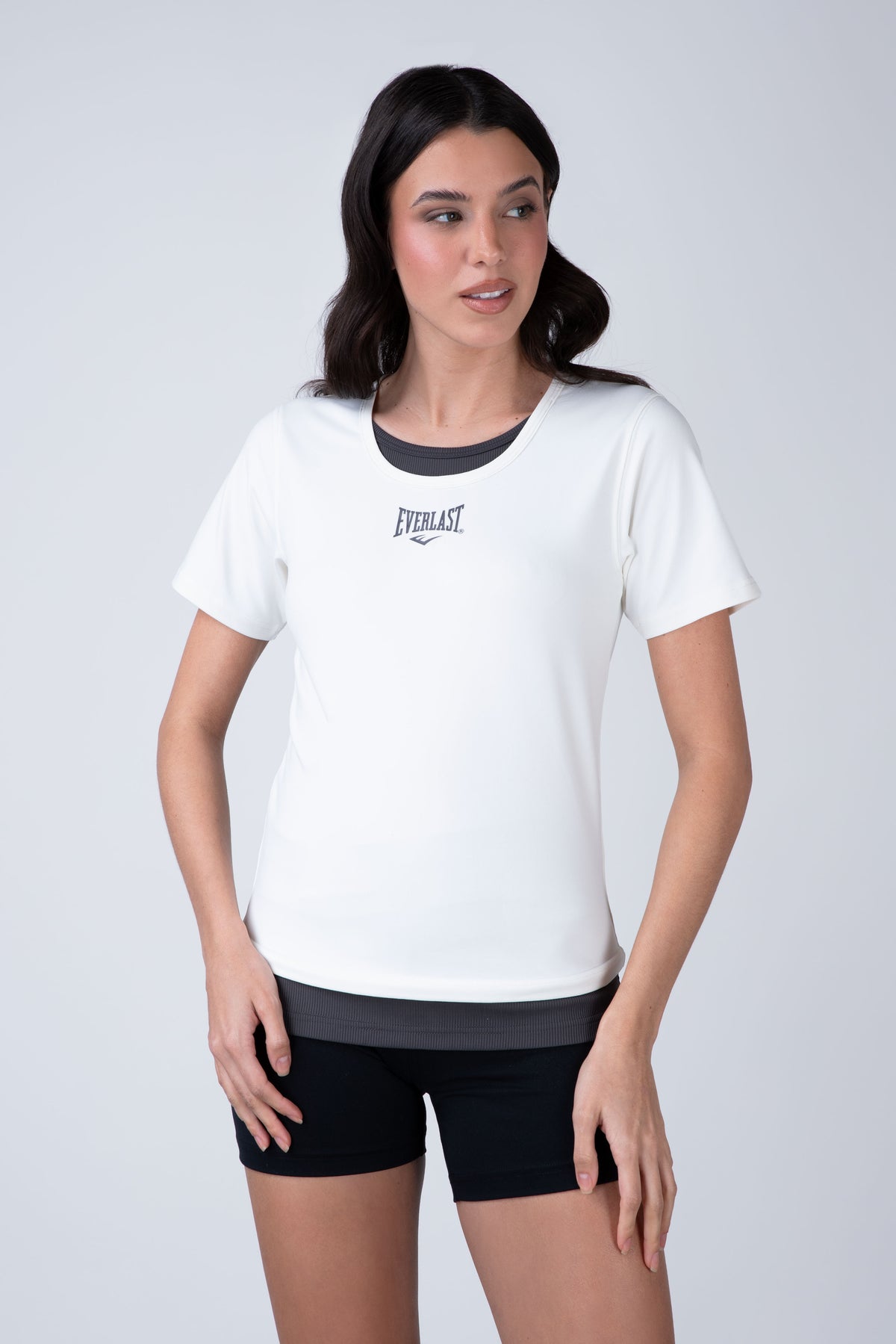 Polera Manga Corta Motion Blanco