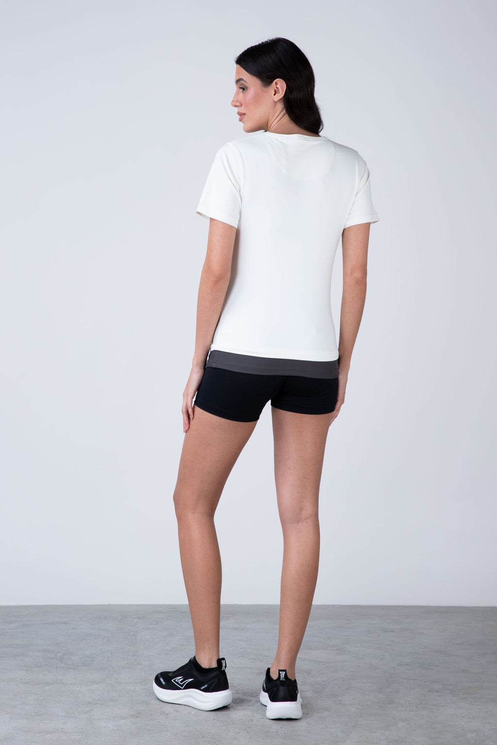 Polera Manga Corta Motion Blanco