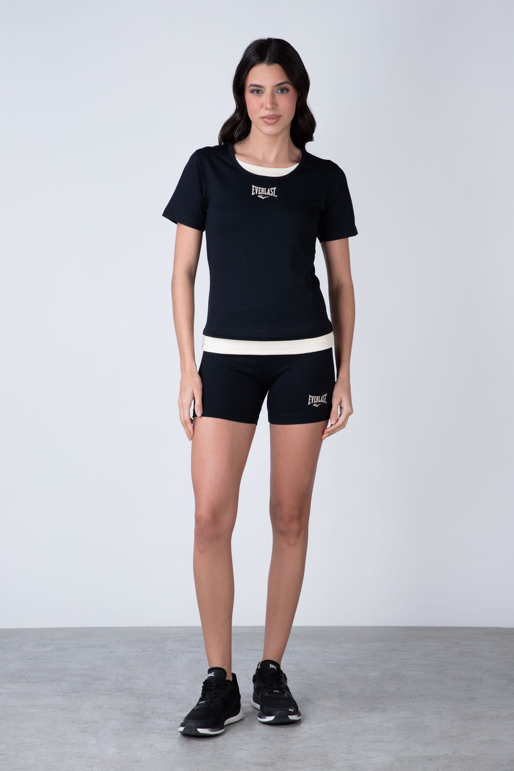 Polera Manga Corta Motion Negro