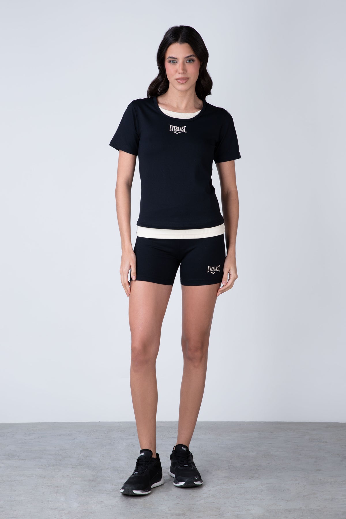 Polera Manga Corta Motion Negro