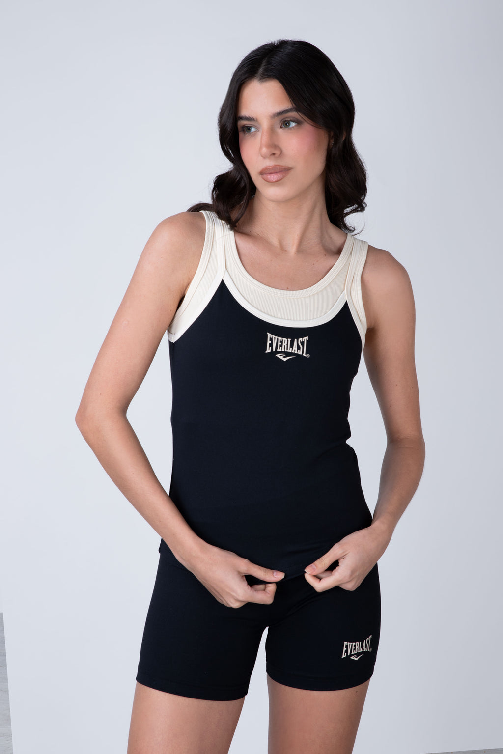 Polera Tank Motion Negro