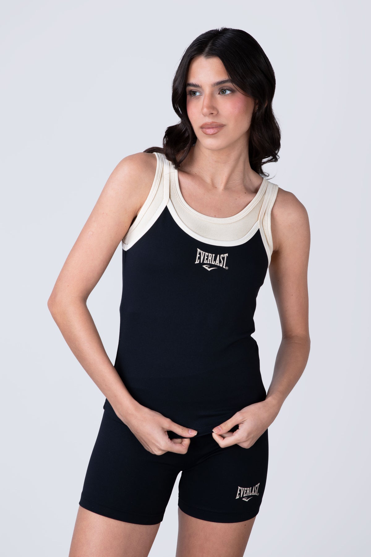 Polera Tank Motion Negro