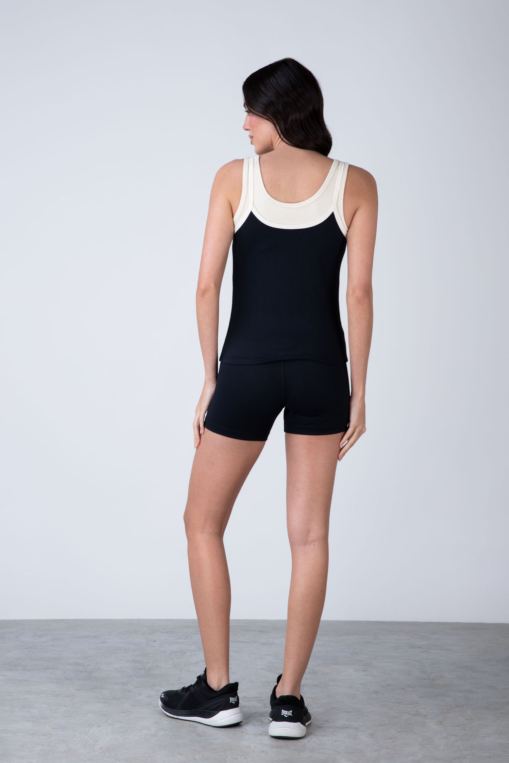 Polera Tank Motion Negro