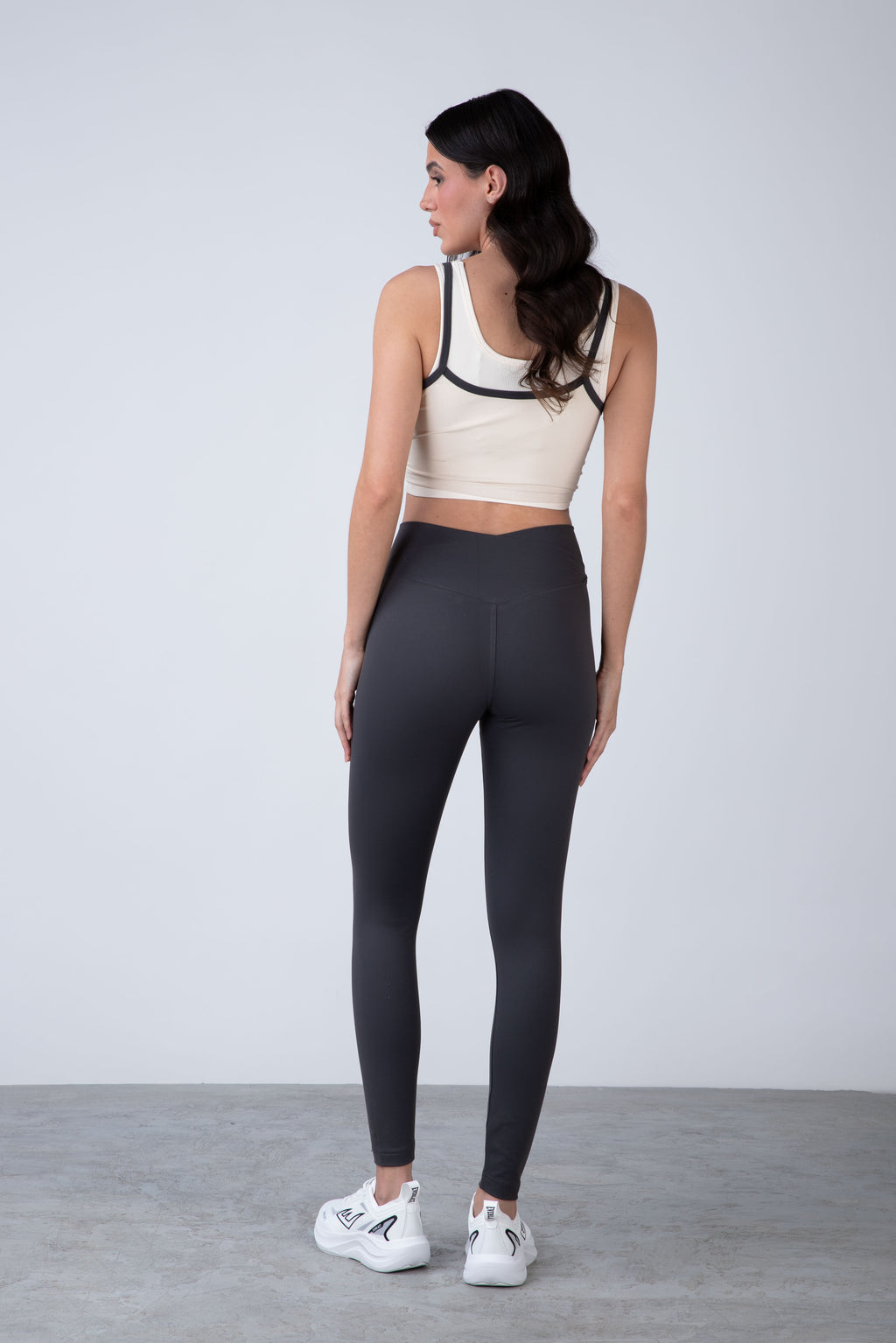 Legging Long Motion Gris