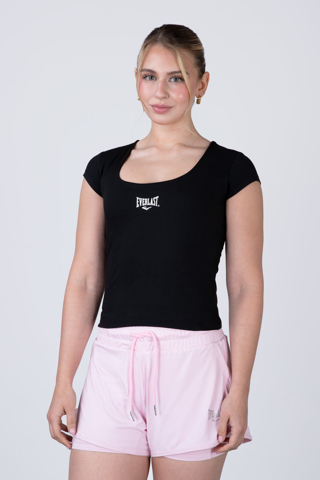 Polera Manga Corta Fire Negro