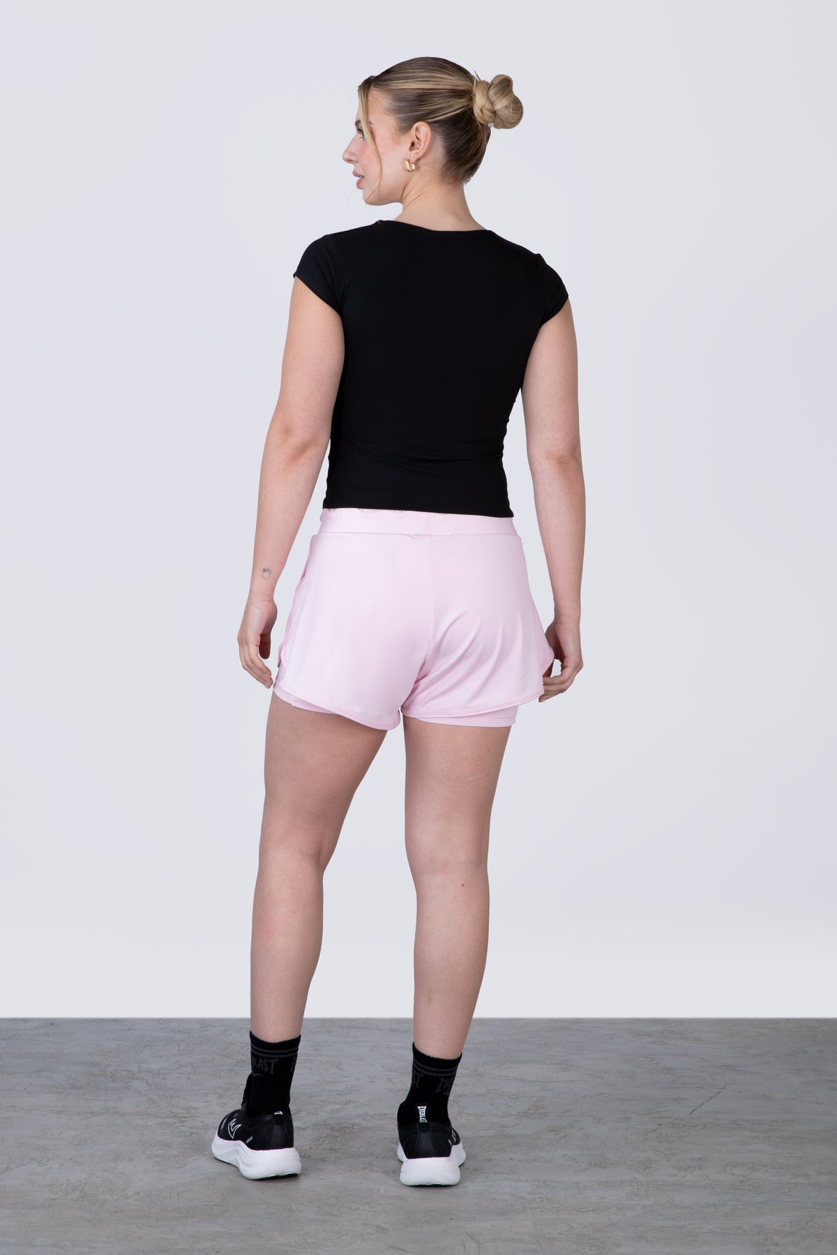 Polera Manga Corta Fire Negro