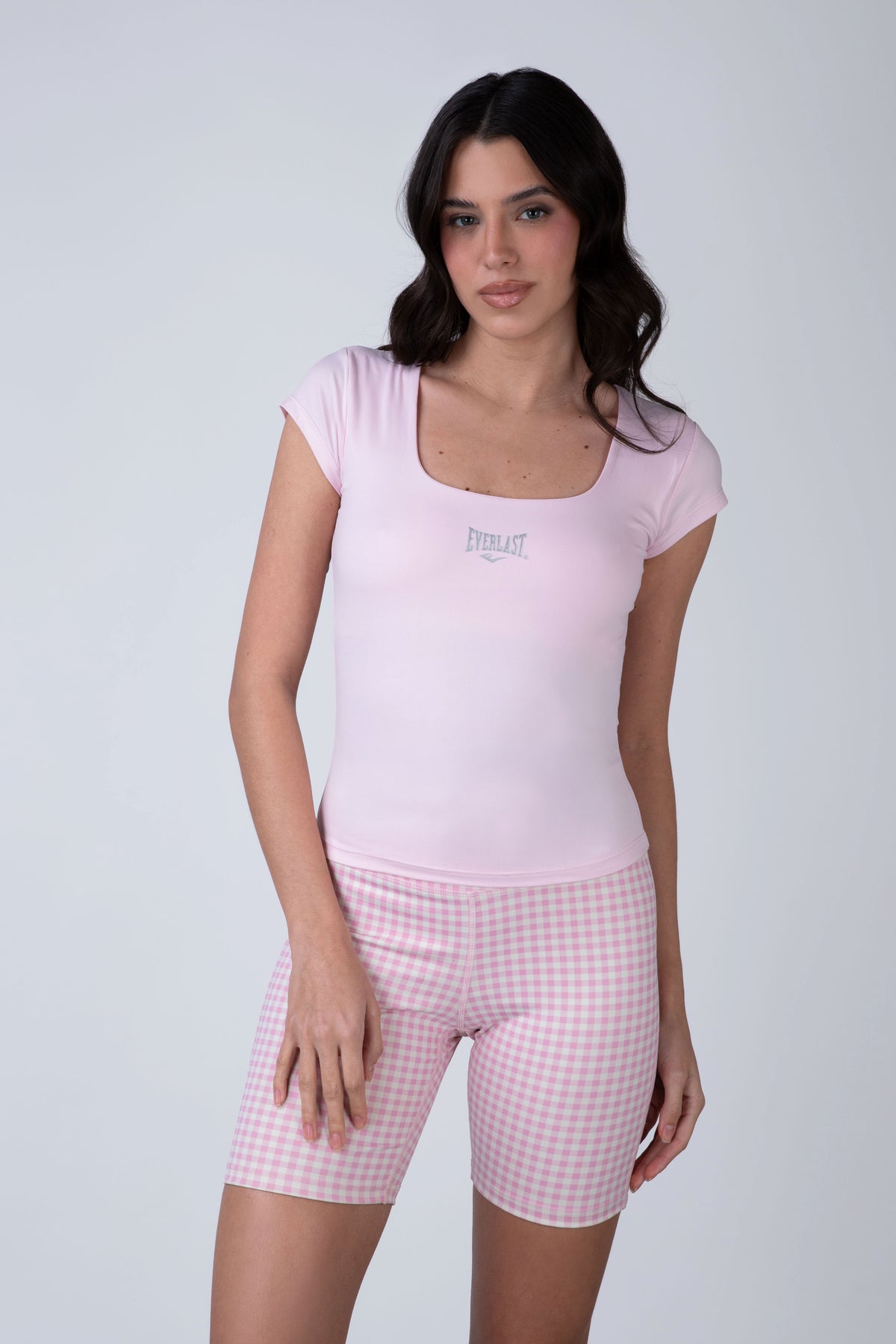 Polera Manga Corta Fire Rosado