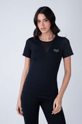 Polera Manga Corta Beat Negro