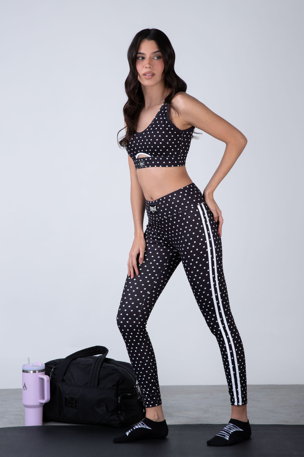 Legging Long Impact Negro