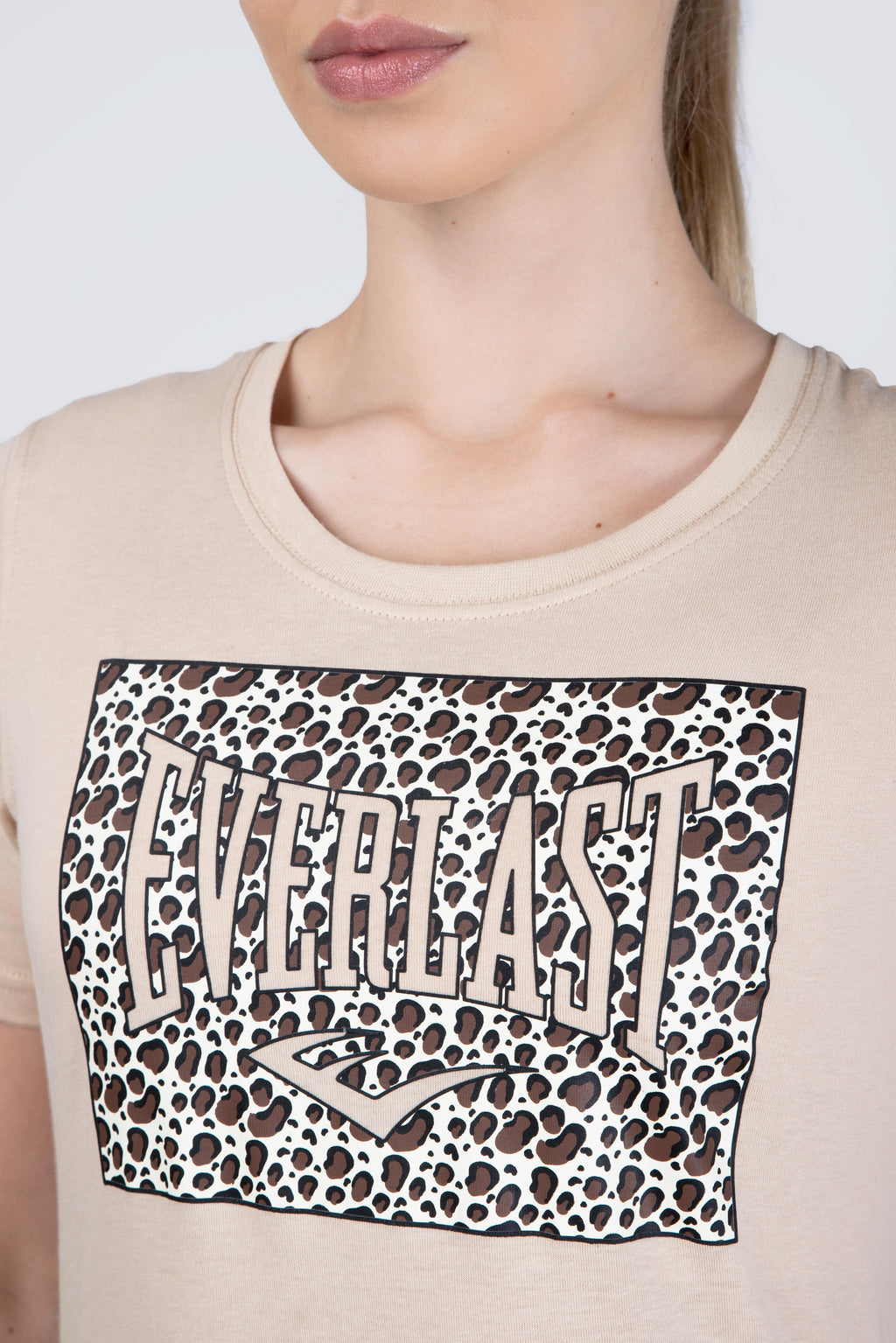 Polera Manga Corta Oporto Beige