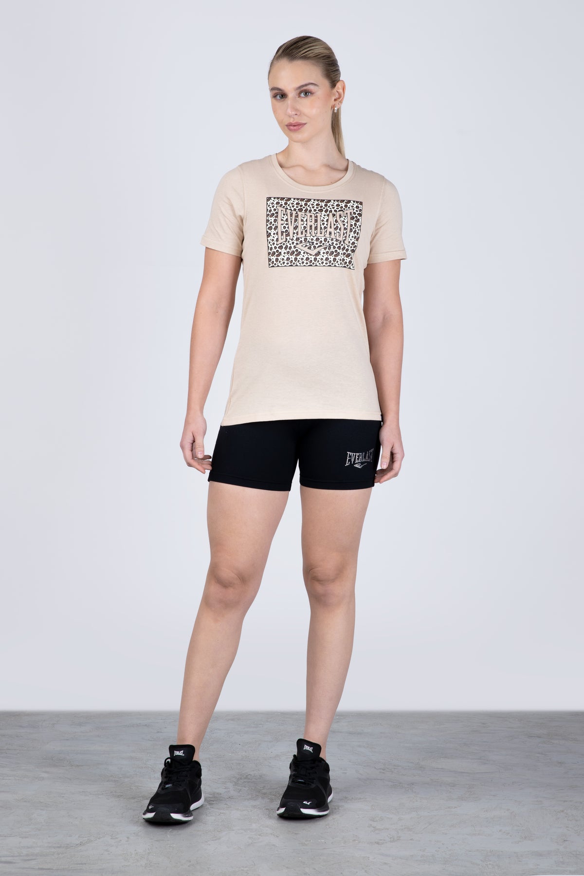 Polera Manga Corta Oporto Beige