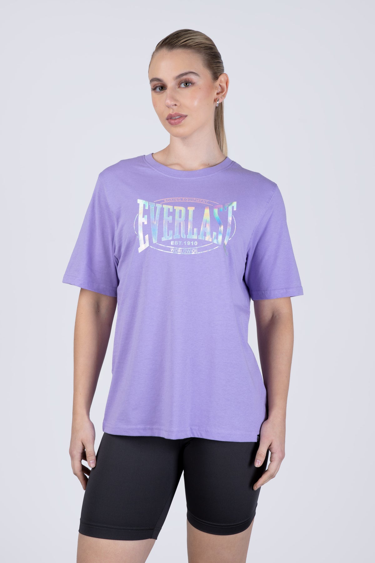 Polera Manga Corta Creta Morado
