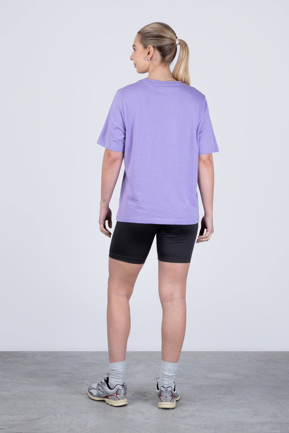 Polera Manga Corta Creta Morado