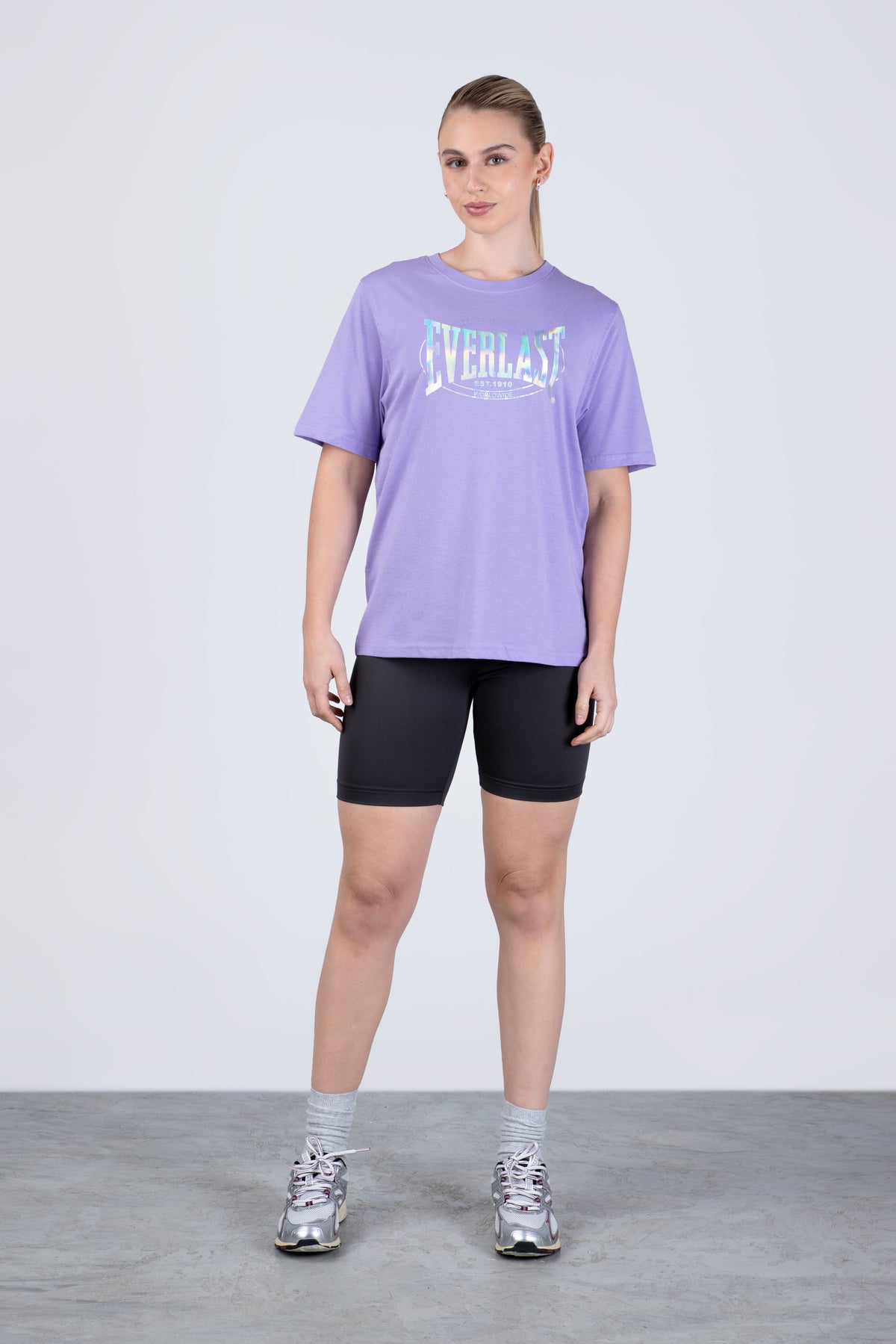Polera Manga Corta Creta Morado