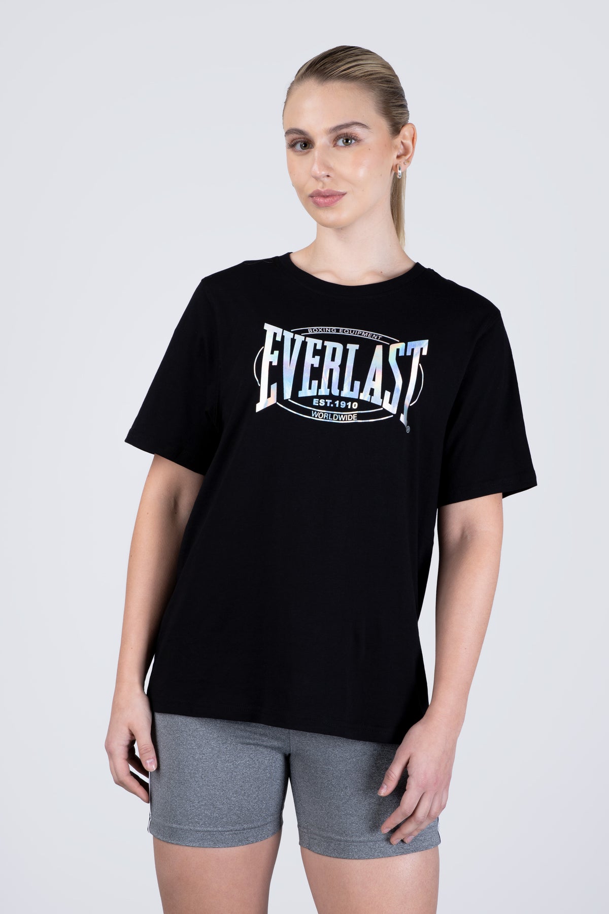 Polera Manga Corta Creta Negro