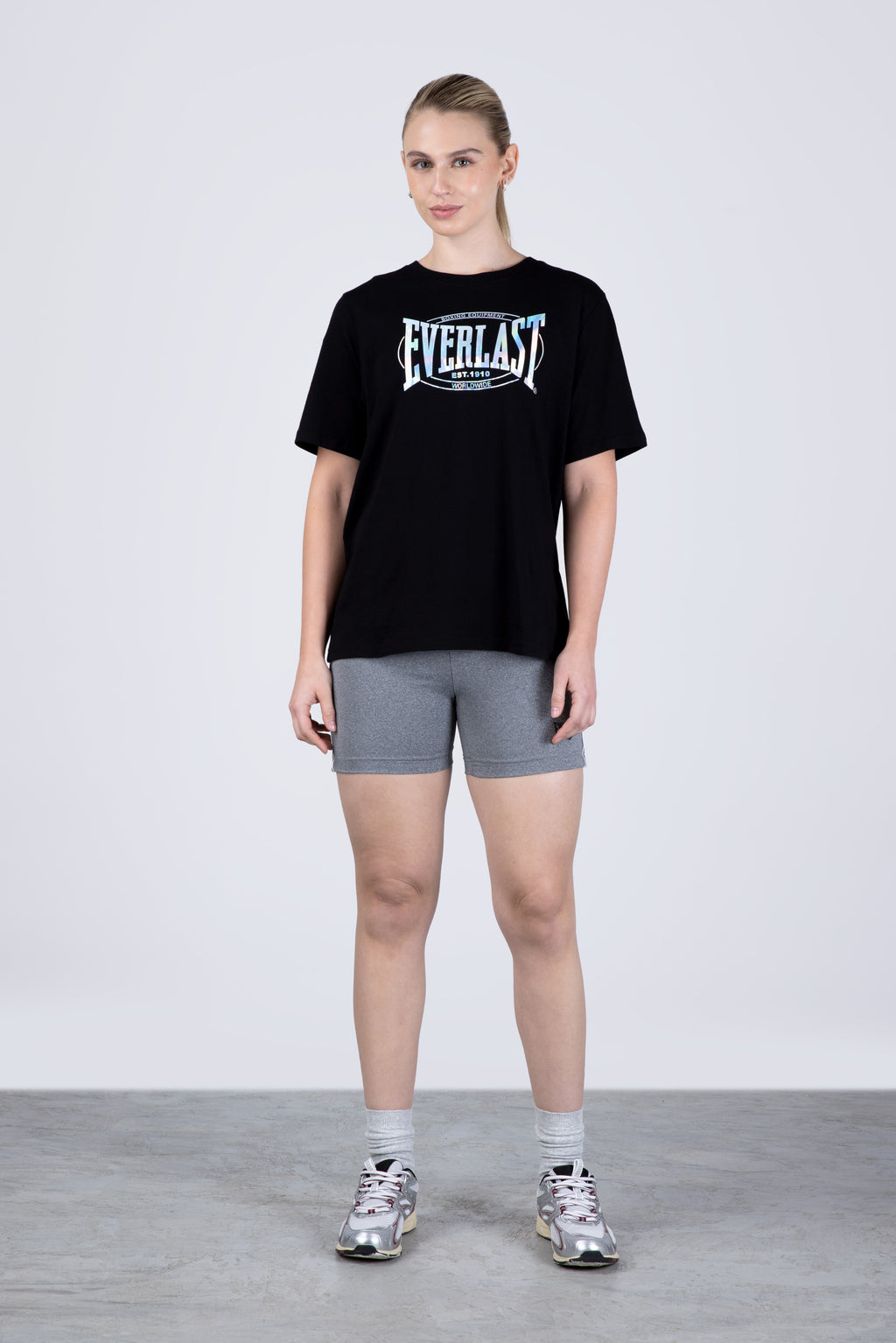 Polera Manga Corta Creta Negro