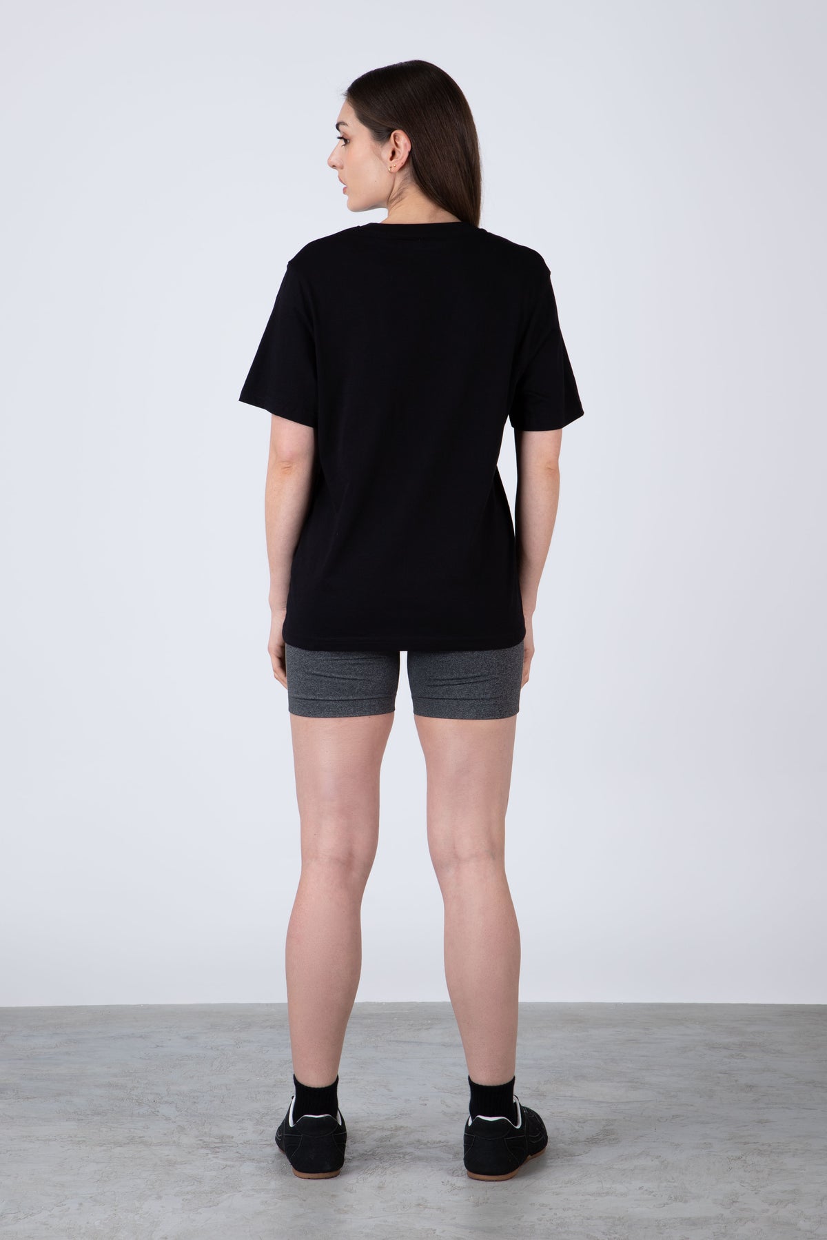 Polera Manga Corta Desert Negro