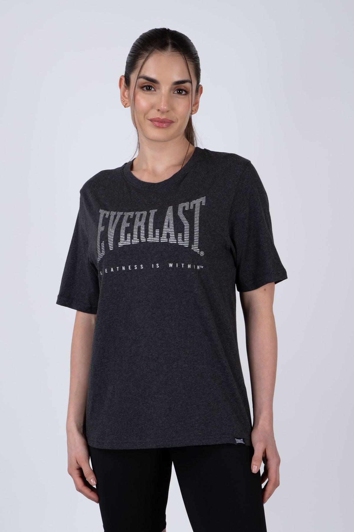 Polera Manga Corta Desert Gris