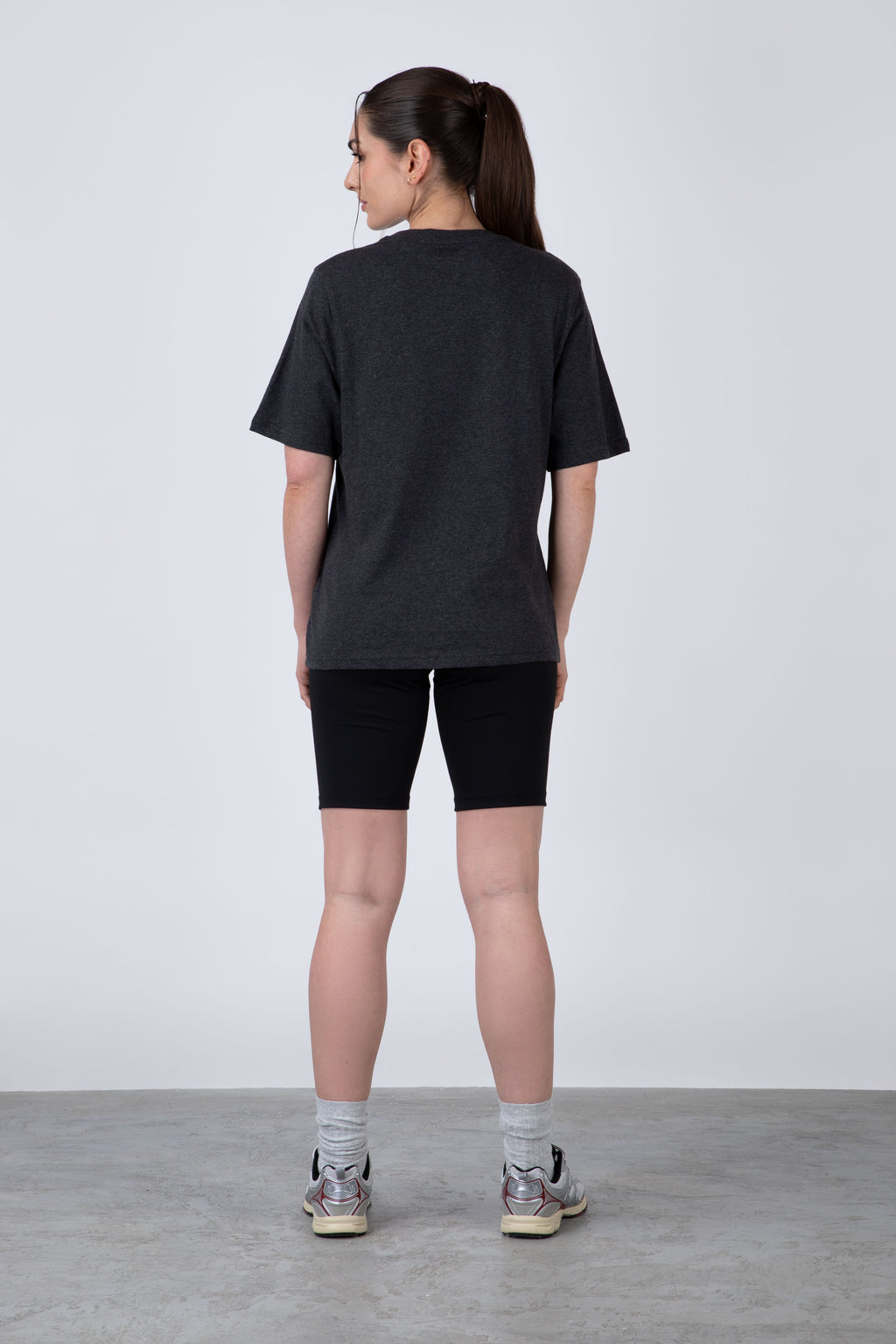 Polera Manga Corta Desert Gris