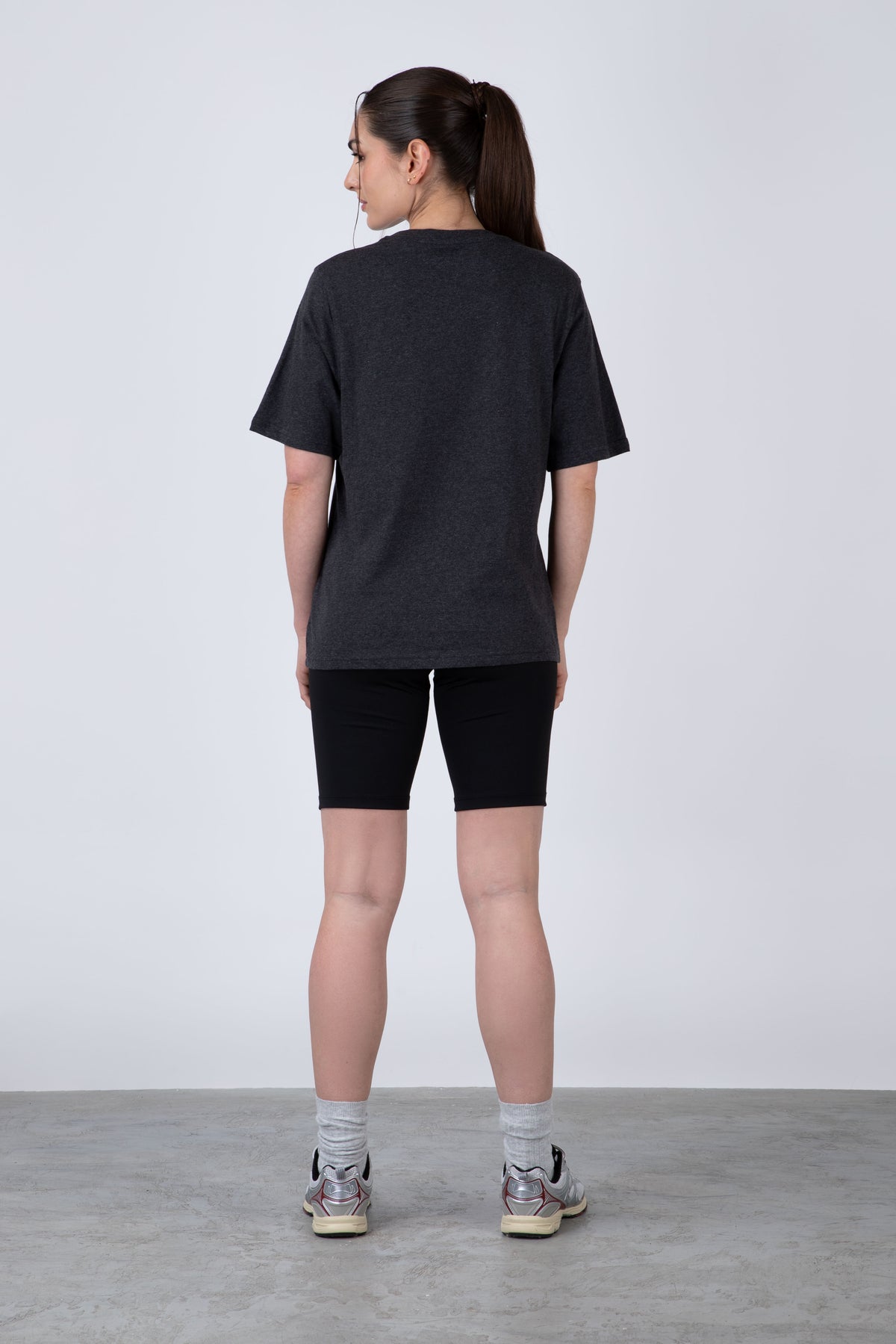 Polera Manga Corta Desert Gris