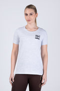 Polera Manga Corta Oasis Gris