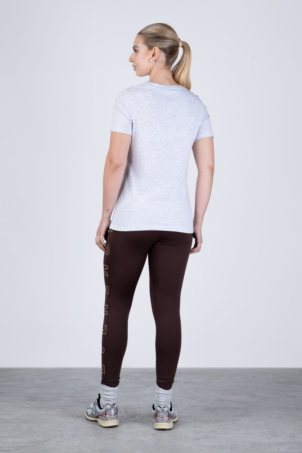 Polera Manga Corta Oasis Gris