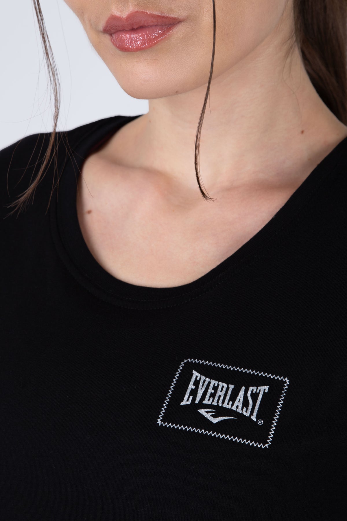 Polera Manga Corta Adana Negro