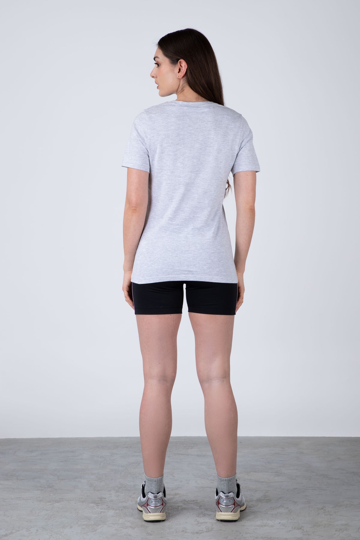 Polera Manga Corta Adana Gris