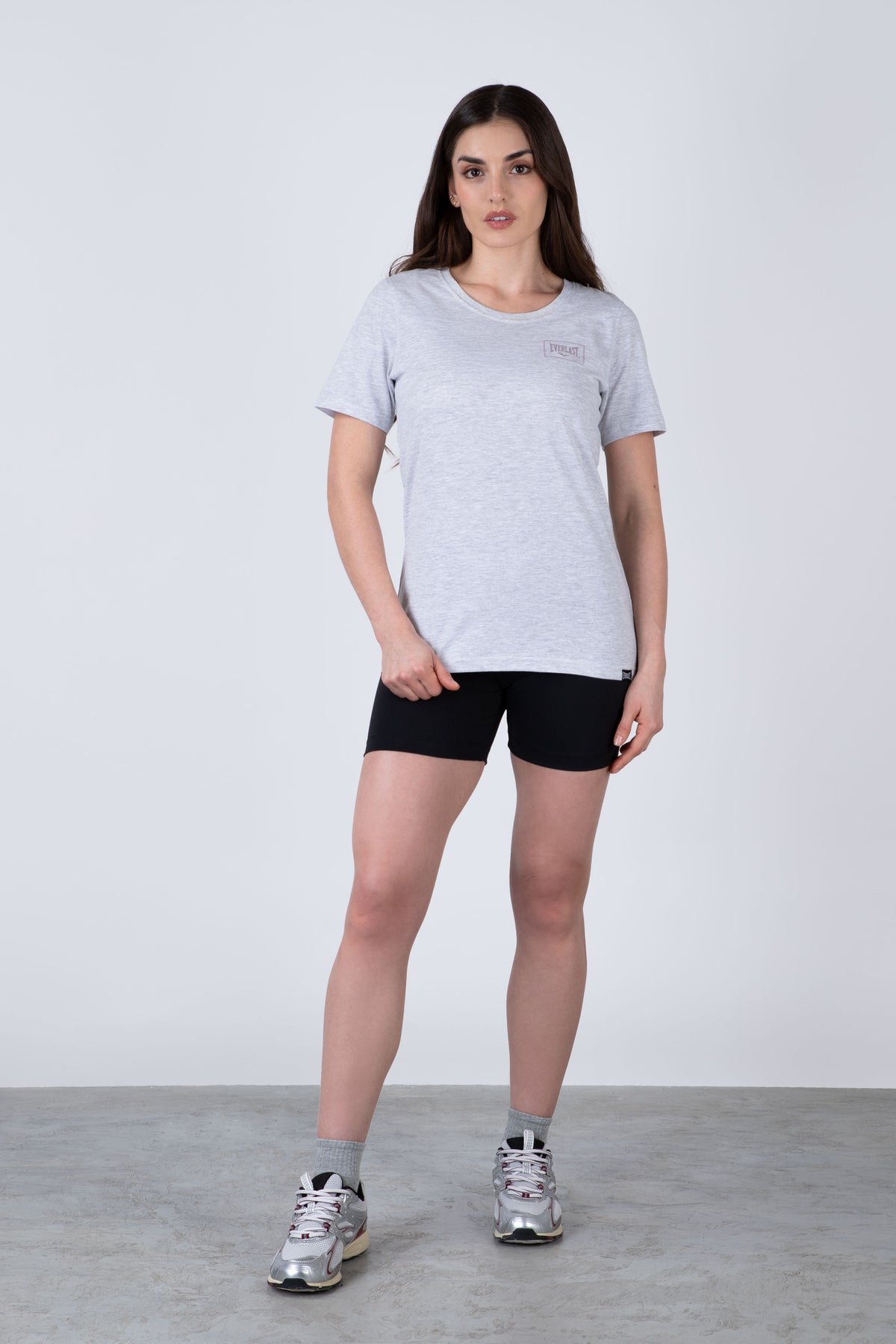 Polera Manga Corta Adana Gris