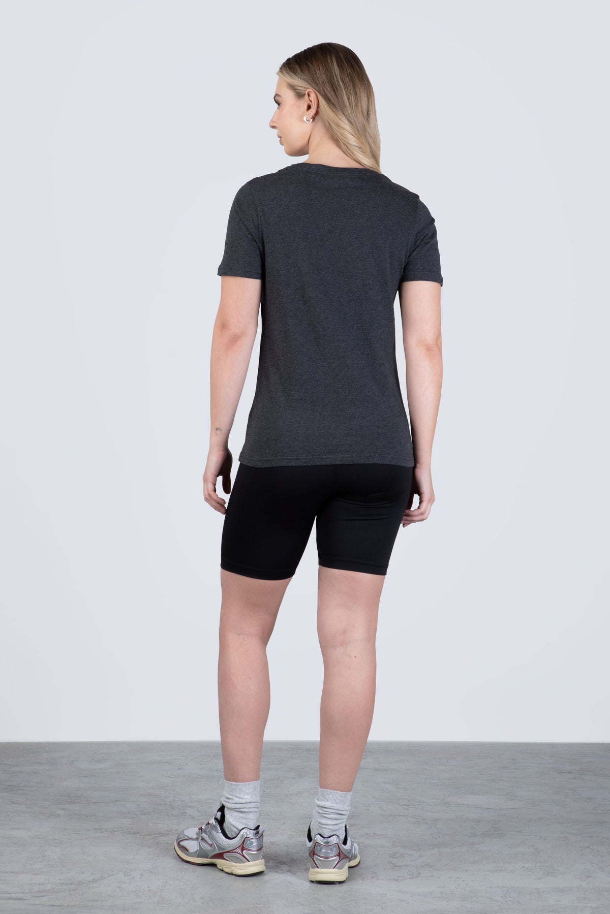 Polera Manga Corta Valencia Gris