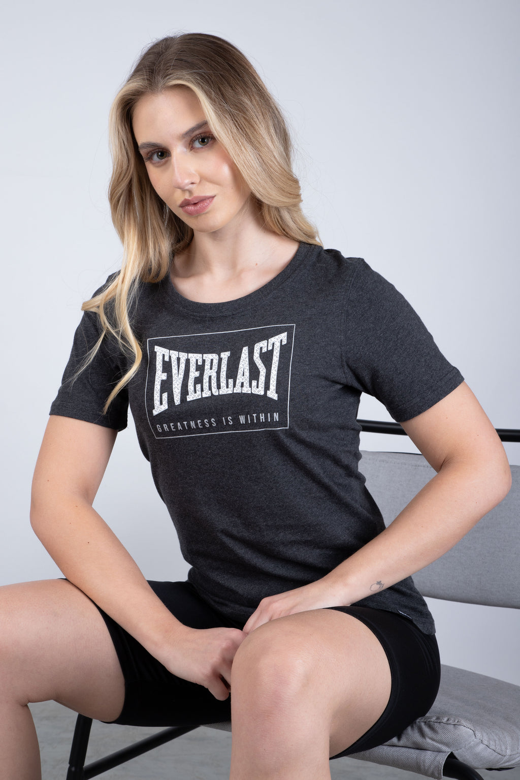 Polera Manga Corta Valencia Gris