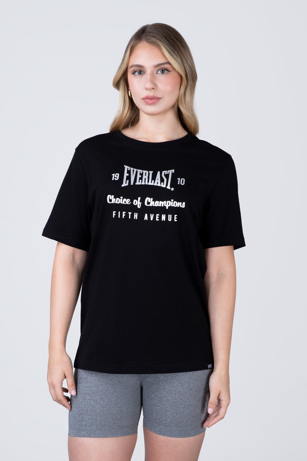 Polera Manga Corta Zaragoza Negro