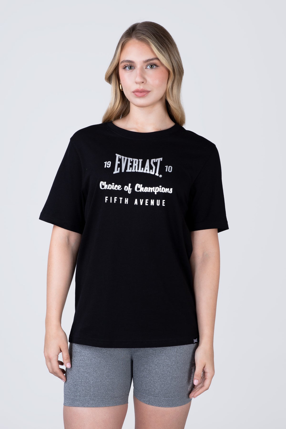 Polera Manga Corta Zaragoza Negro