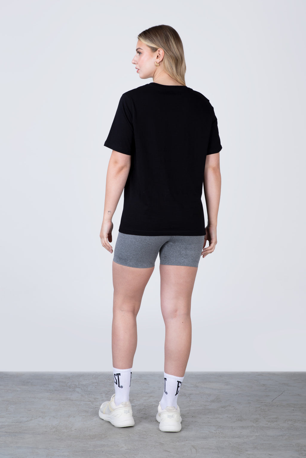 Polera Manga Corta Zaragoza Negro