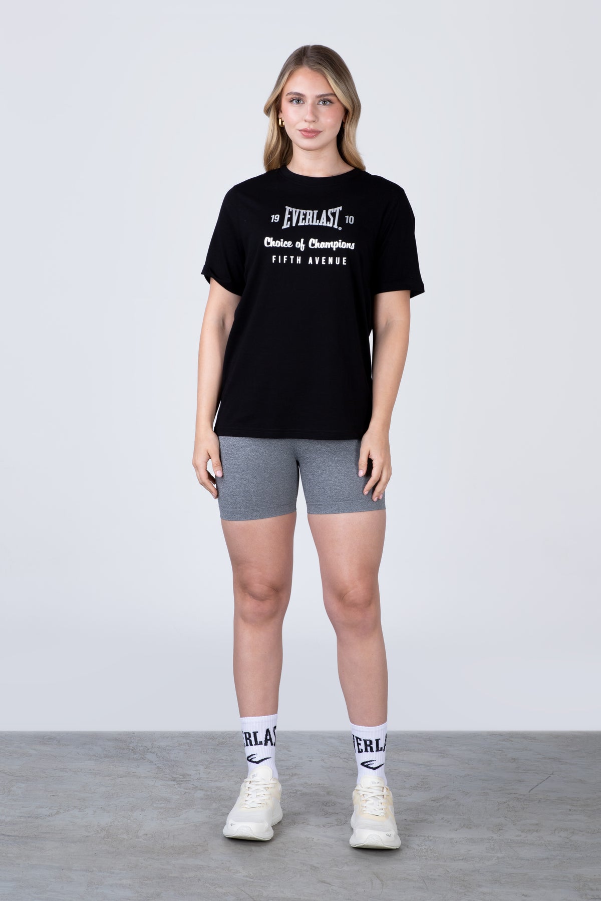 Polera Manga Corta Zaragoza Negro