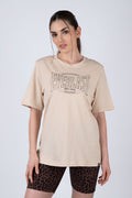 Polera Manga Corta Granada Beige