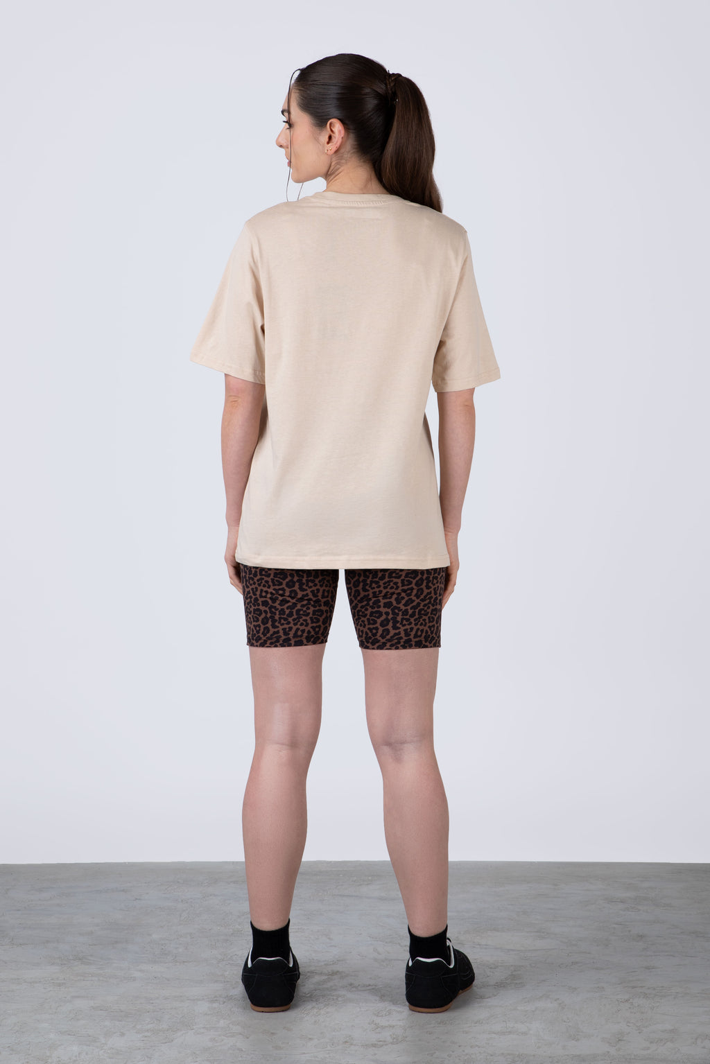 Polera Manga Corta Granada Beige