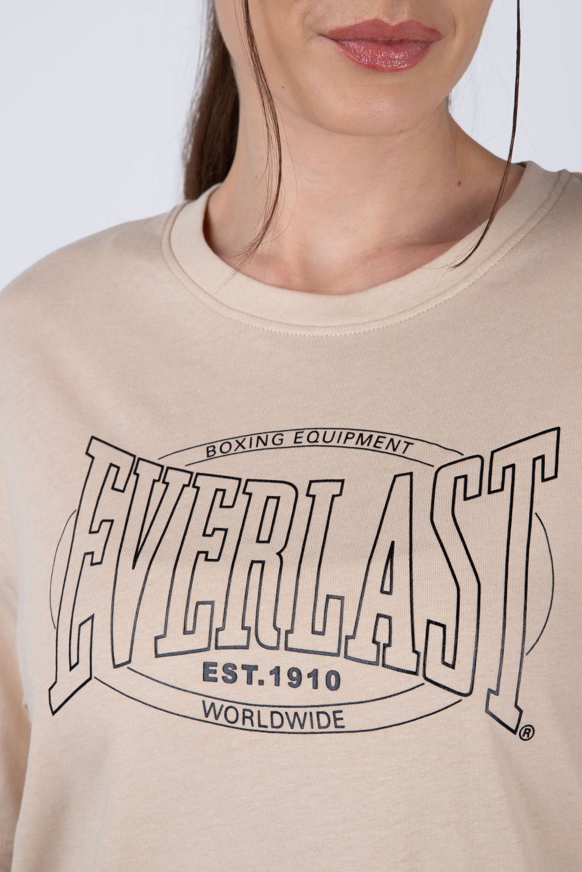 Polera Manga Corta Granada Beige