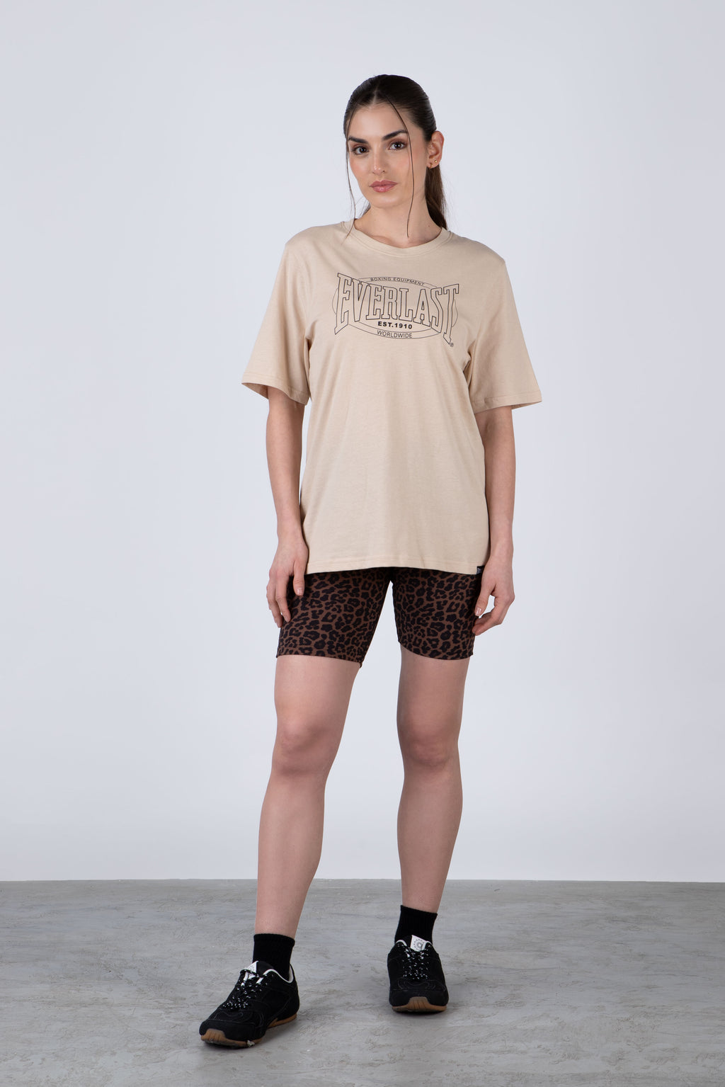 Polera Manga Corta Granada Beige