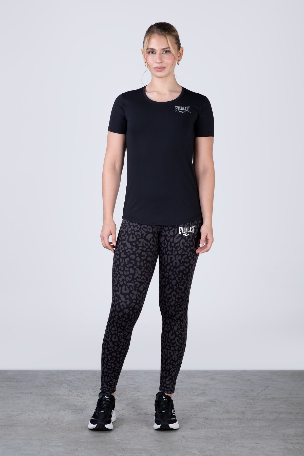 Polera Manga Corta Guyana Negro