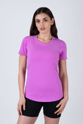 Polera Manga Corta Guyana Morado