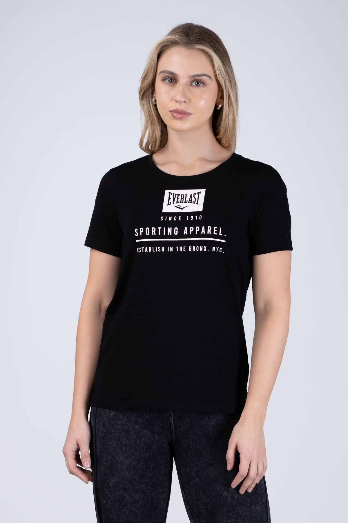 Polera Manga Corta Montreal Negro