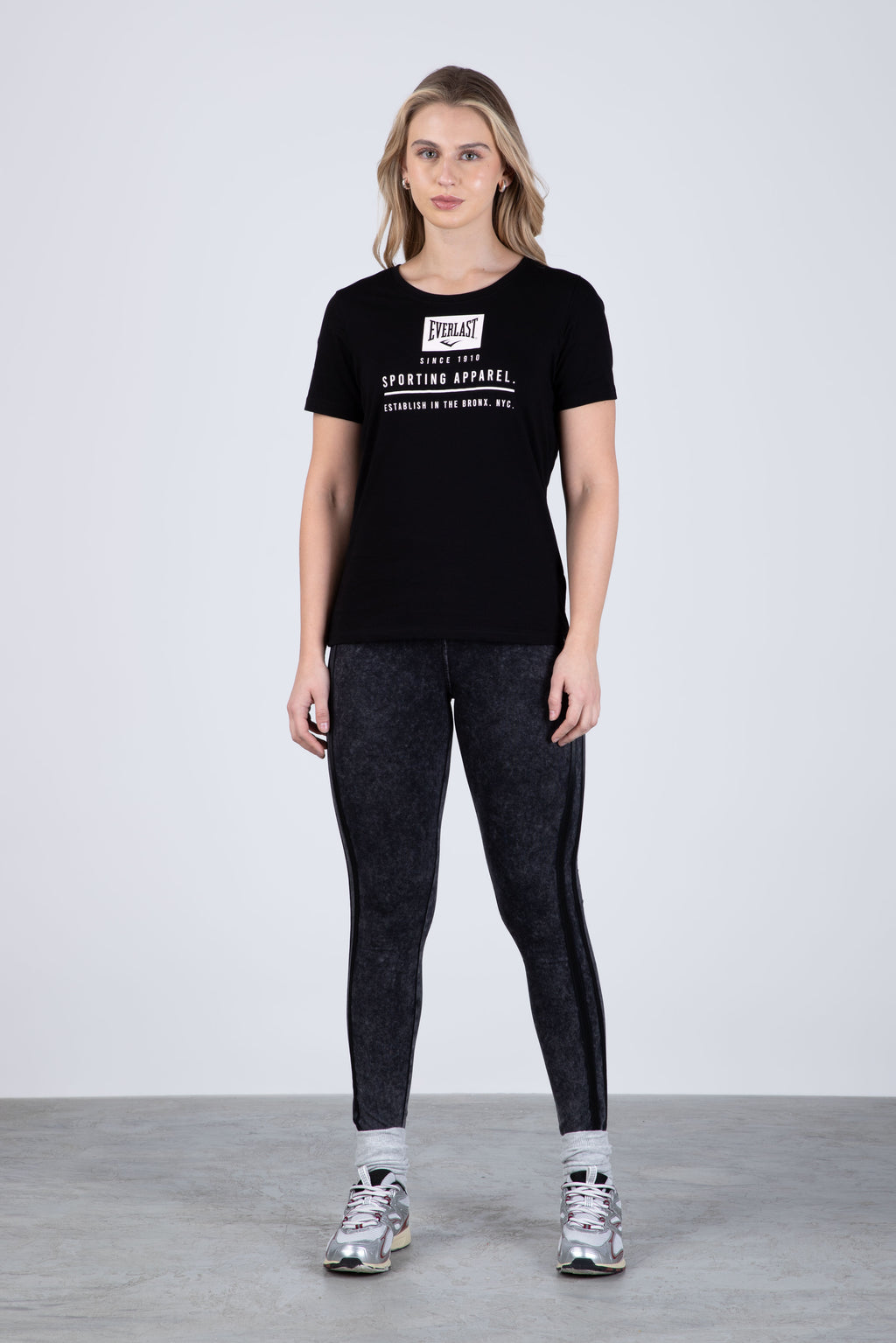Polera Manga Corta Montreal Negro