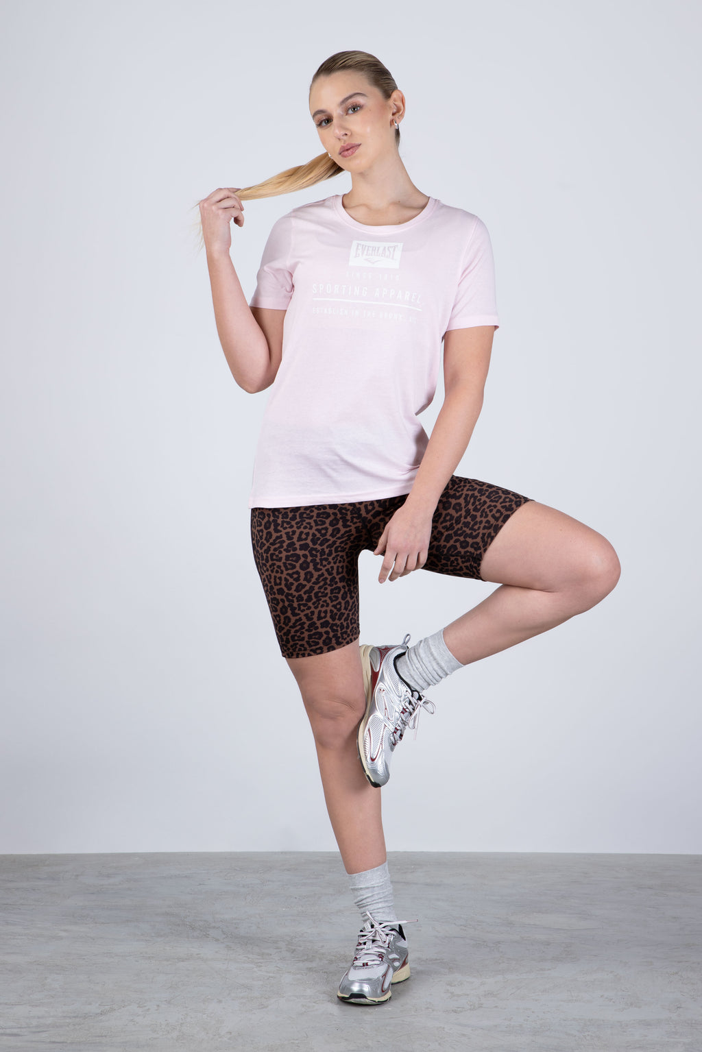 Polera Manga Corta Montreal Rosado