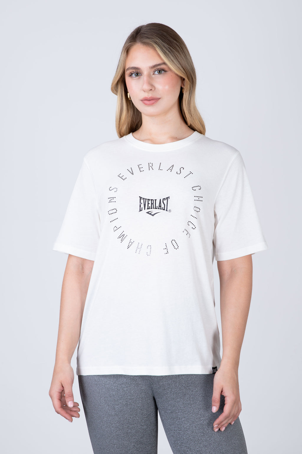 Polera Manga Corta Genova Beige