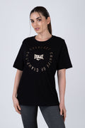 Polera Manga Corta Genova Negro