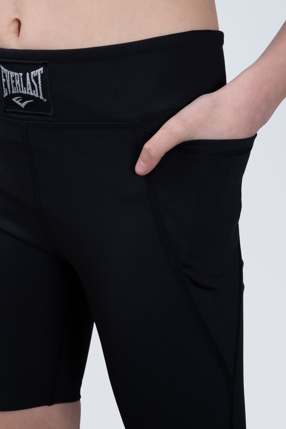 Legging Biker Cool Niña Negro