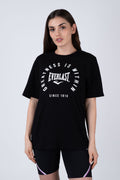 Polera Manga Corta California Negro